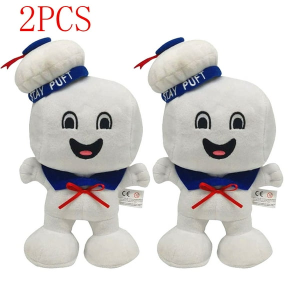 Stay Puft Man Plush Toys, Slimer Cute Ghost Stuffed Doll Toys for Kids