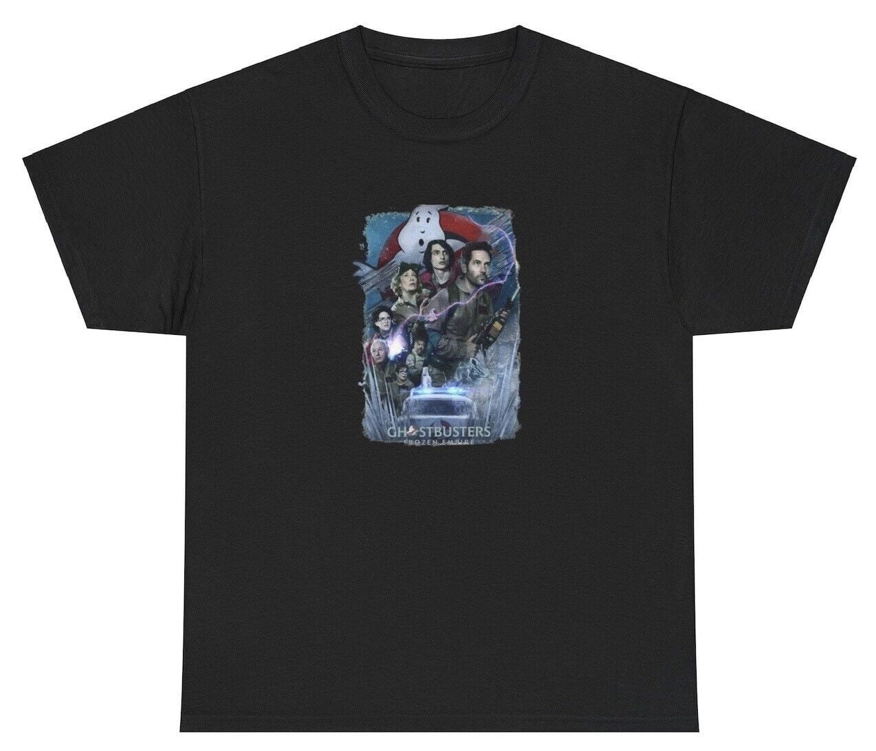 Ghostbusters T Shirt Frozen Empire 2024 Paul Rudd Finn Wolfhard Fan