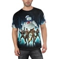 thumbnail image 1 of Ghostbusters T-Shirt for Men Novelty 3D Pritneted Casual Short Sleeve Tees Shirt Summer Street T Shirt Top, 1 of 7
