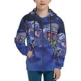thumbnail image 1 of Ghostbusters Teenager Hoodies Shirt Zipper Sweatshirts Hooded Hoody Clothes Coat For Boys Girls, 1 of 7