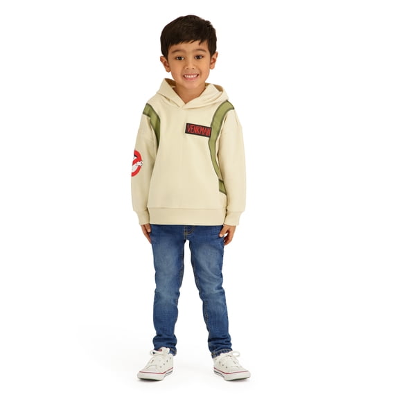 Ghostbusters Toddler Boys Fleece Hoodie, Sizes 12M-5T