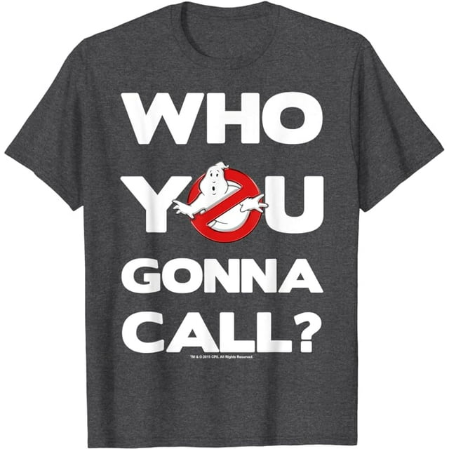 Ghostbusters Who You Gonna Call Logo T-Shirt - Walmart.com