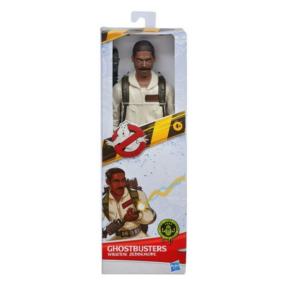 Ghostbusters Winston Zeddemore Action Figure, Multicolor, 12-Inch, 1 lb, with Proton Blaster
