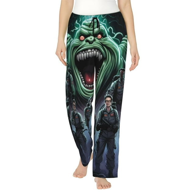 Ghostbusters Women's Pajama Pants Ultra Soft Comfy Sleep Lounge Pants