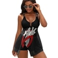 thumbnail image 1 of Ghostbusters Women's Split Skirt Swimwear Two-Piece Swimsuit Backless Bikini Set Summer Holiday Beach Adjustable Bathing Suit, 1 of 6