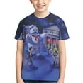 thumbnail image 1 of Ghostbusters Youth Unisex T-Shirt Crewneck Short Sleeve Double-Sided Print Tee Shirts Top For Boys Girls Kid Teen X-Large, 1 of 6