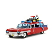 Ghostbusters x Transformers Hollywood Rides Ecto-1 (Optimus Prime Deco) 1:24 Scale Diecast Vehicle