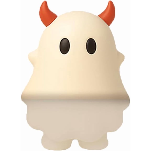 Ghostees Mystery Phone Buddy, Stick-On Halloween Ghost & Pumpkin Phone Topper, Cute Strong Adhesive Cling Decoration for Smartphone, Peel-and-Stick Design Figurine, Fun Desk Accessory