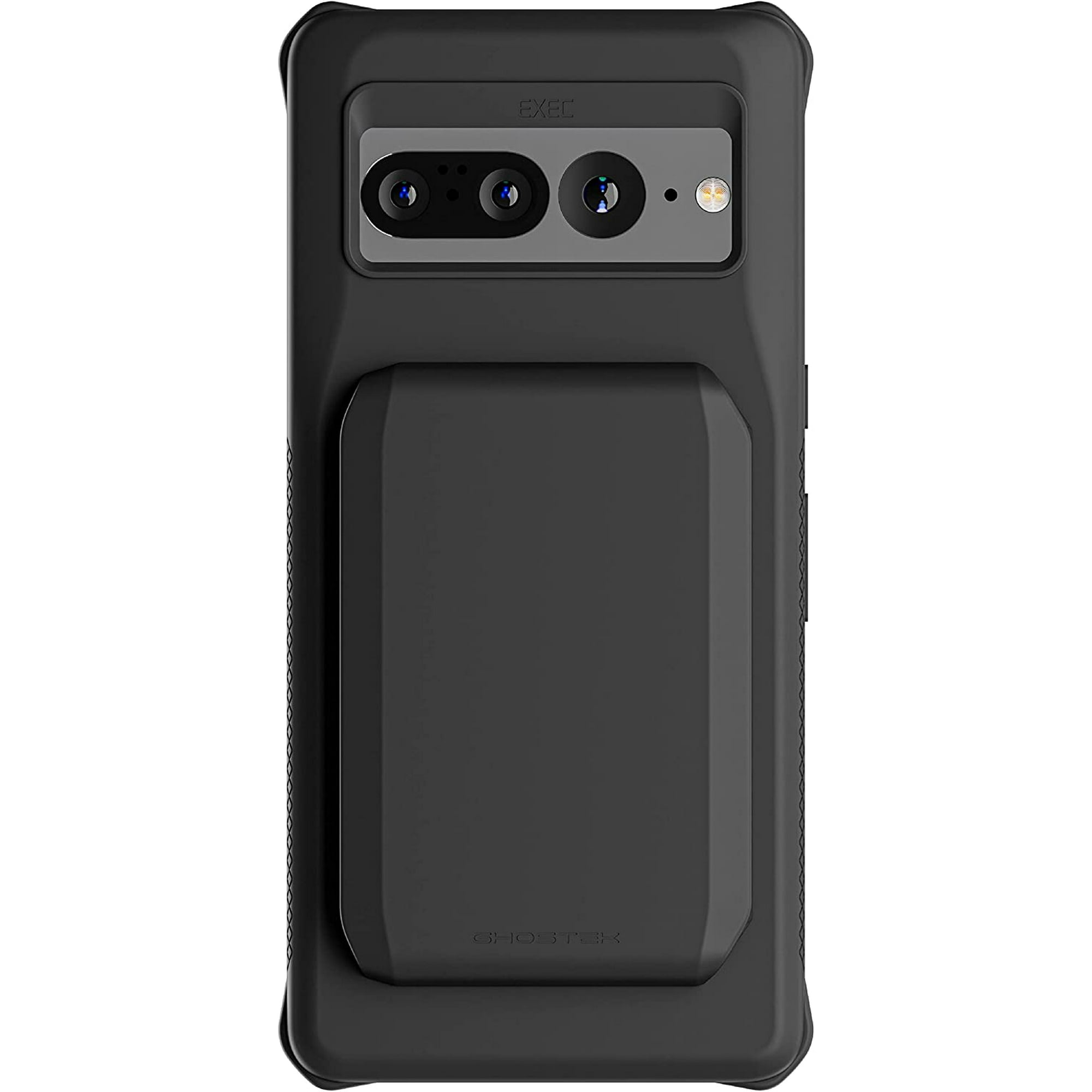 Ghostek Exec Pixel 7 Pro Wallet Case for Google Pixel7 Magnetic Card Holder (Black)