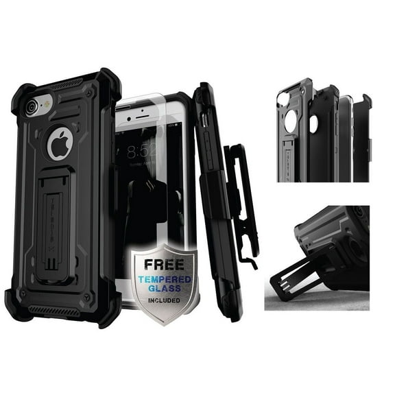Ghostek Iron Armor 2 Case For Apple Iphone 8/7 Black