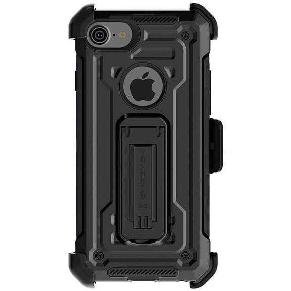 Ghostek Iron Armor Dual Layer Shockproof Case for Iphone 7 Plus / 8 Plus (Black)
