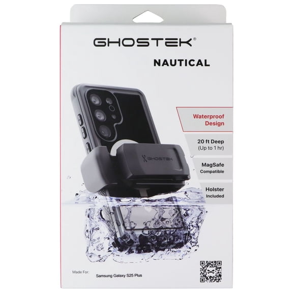 Ghostek Nautical Case for MagSafe for Samsung Galaxy S25+ (Plus) - Black
