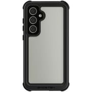 Ghostek Nautical Galaxy S24 Ultra Waterproof Case with Holster for Samsung S24 S24+ Plus Phone Cover (Clear)