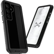 Ghostek Nautical Slim Galaxy S24 Ultra Waterproof Case for Samsung S24 S24+ Plus Phone Cover (Black)