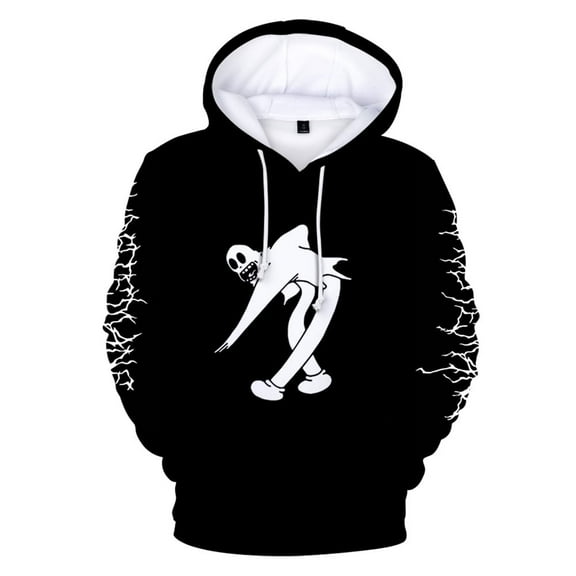 Ghostemane Merch Hoodie Unisex Long Sleeve Hooded Sweatshirt Casual Streetwear Pullover Tracksuit