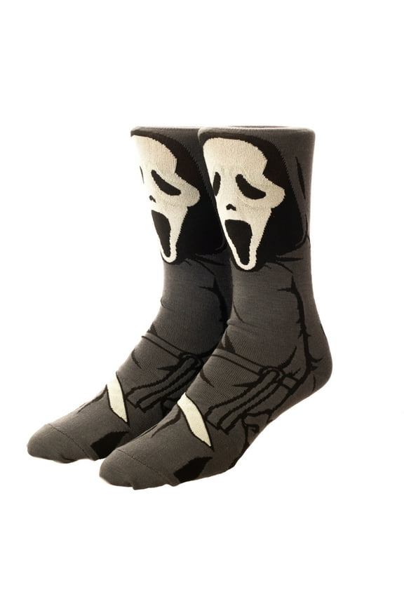 Ghostface 360 Character Crew Sock