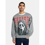 Ghostface Mens and Big Mens Crewneck Fleece Sweatshirt, Sizes S-3XL