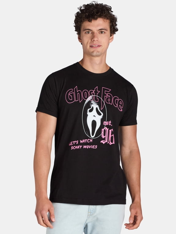 Ghostface Men's & Big Men's Graphic Tee Shirt, Sizes S-3XL