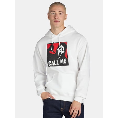 Ghostface Scream Men's and Big Men's Fleece Graphic Hoodie Sweatshirt, Sizes S - 3XL