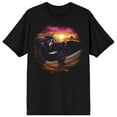 thumbnail image 1 of Ghostface Spring Break Crew Neck Short Sleeve Men's Black T-shirt-4XL, 1 of 7