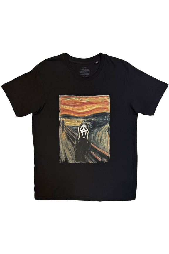 Ghostface Unisex T-Shirt: Scream Painting (Black)