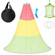 Ghosthorn Cast Net - 4/6/8FT Radius Hand Cast Fishing Net, Saltwater Bait Casting Net for Freshwater & Saltwater