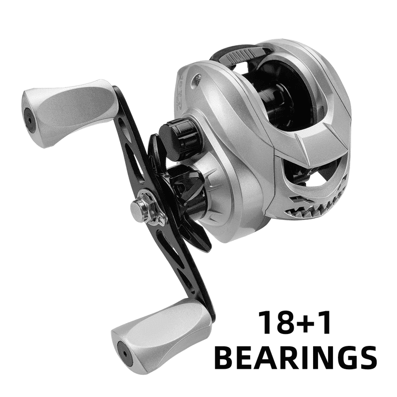 Ghosthorn Fishing Reel - Ambidextrous Design - Smooth Cast & Durable Build