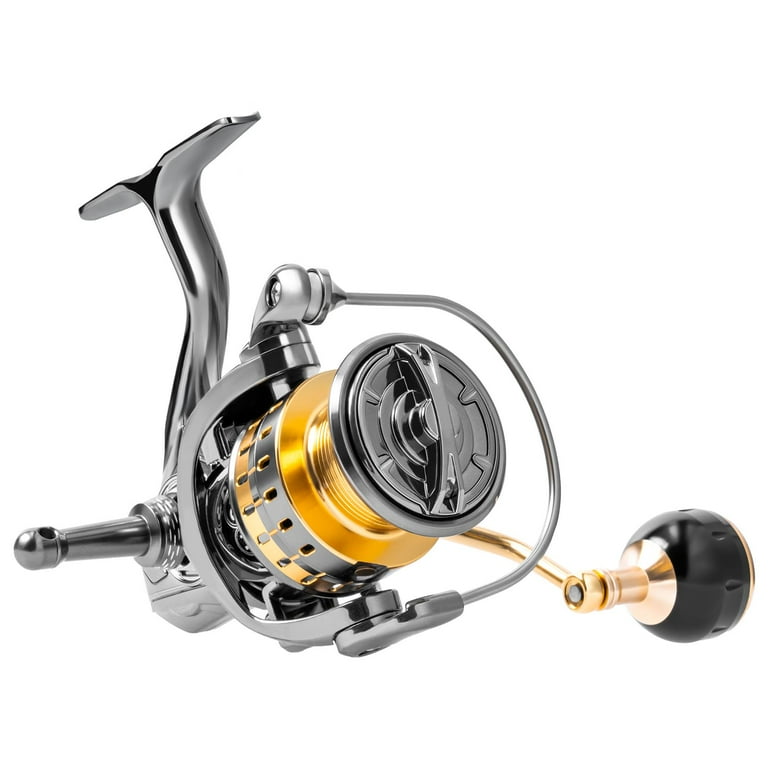 closed reel salt water fishing reels Sougayilang Saltwater Spinning Up to 38LBs Max Drag Big Game Reel, Graphite Frame Surf Fishing Reels, 4.6:1 Gear Ratio Heavy Long Casting Inshore Offshore Saltwater Reel-MLS11000 resistant stainless 5 Best Closed Face Spincast