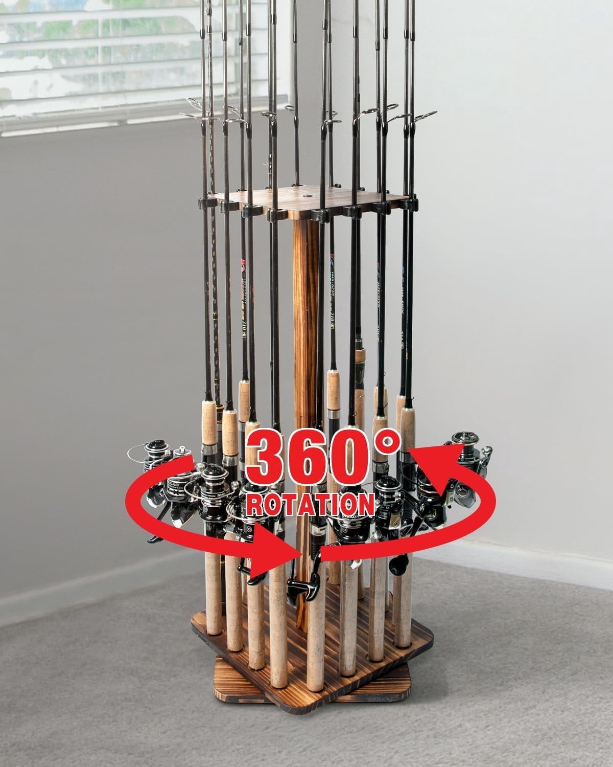 spinning fishing rod holder Reel Edition The Burnewiin RH3740 Rod Holder offers the ultimate in quality and ease of use for spinning rods and single Rush Creek Creations Fishing Rod