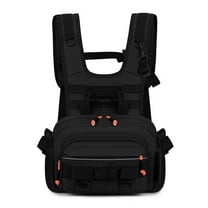 Ghosthorn Fishing Bag Fly Fishing Vest Pack Waterproof Oxford Cloth Outdoor Camping Hiking Hunting Fishing Lightweight Vest Pouch Large Capacity backpack