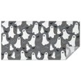 thumbnail image 1 of Ghostly Boo Halloween Pattern Rectangle Tablecloth 60"x120",Waterproof Polyester Rectangle Table Cloth, Wipeable Spillproof Polyester Tablecloth for Dining, Camping, Indoor and Outdoor, 1 of 6