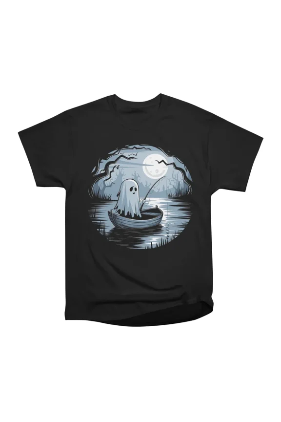 Ghostly Catch T-Shirt Tee Gift For Him Merch For Her Apparel For Friend