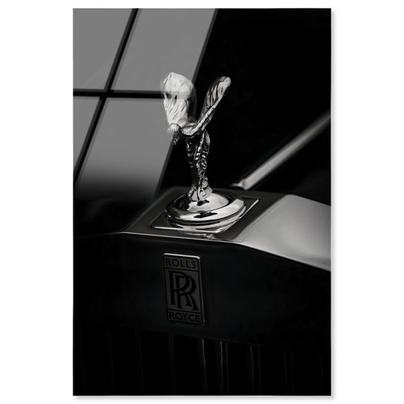 Ghostly Grace Acrylic Print Fashion Art Prints by Notoriart, Ready to Hang, 30 x 45