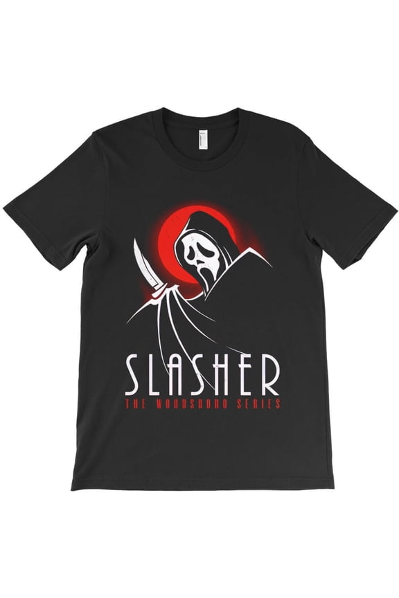 Ghostman Horror Creepy Graphic Tee, Funny Phantom H9461 T-Shirt, for Men and Women, Up to Size 5XL