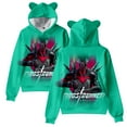 thumbnail image 1 of Ghostrunner 2 Game 3D Print Cosplay Men/Women Bear Ears Kawaii Hoodie Casual Long Sleeve Sweatshirt, 1 of 3