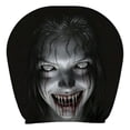 thumbnail image 1 of Ghosts Car Headrest Cover, Scary Car Headrest Covers, Ghost Face Headrest Covers for Front Rear Seat, Humorous Head Rest Dust Protectors Fully-Surrounded, Various Styles to Choose From, 1 of 6