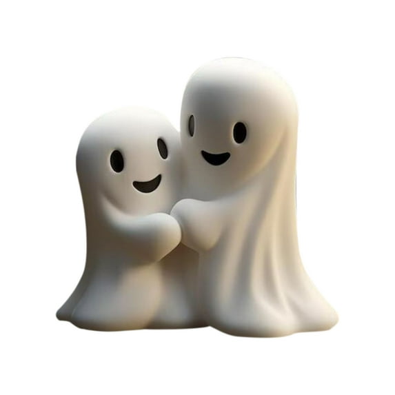 Ghosts of Halloween Clearance Halloween Little Ghost Figurine Cute Halloween Ghost Statue Halloween Decorations Figurine Resin Ghost Statue for Desk Home Yard Bedroom Decor