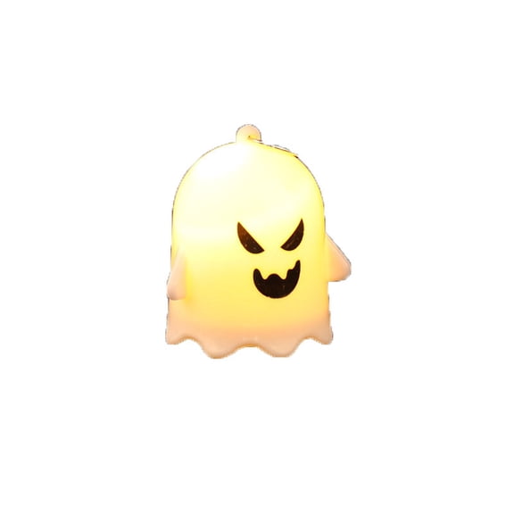 Ghosts Small White Ghost Figurine, Halloween Ghost Lights, Festive Scene Decoration Night Light, White Ghost Figurine for Halloween Table Home Decorations Indoor