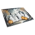 thumbnail image 1 of Ghosts Spooky Halloween Glass Cutting Board Large 12 in x 15 in, 1 of 5