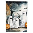 thumbnail image 1 of Ghosts Spooky Halloween House Flag 28 in x 40 in, 1 of 7