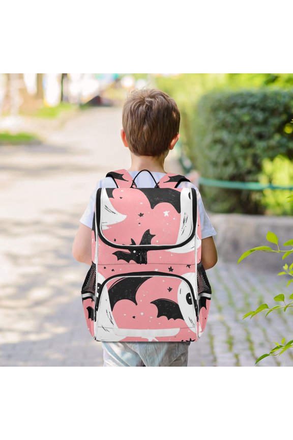 Ghosts Stars Backpack Big Laptop Backpack Casual Daypack Quilted Large Capacity Large Bookbags