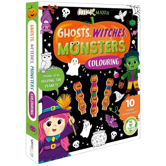 Igloo Books Ghosts, Witches, Monsters Colouring (Paperback)