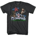 thumbnail image 1 of Ghosts 'n Goblins Graveyard Black Heather Adult T-Shirt, 1 of 2