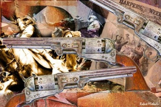 Ghosts of the Civil War Canvas Art - Robert Michaels (16 x 11)