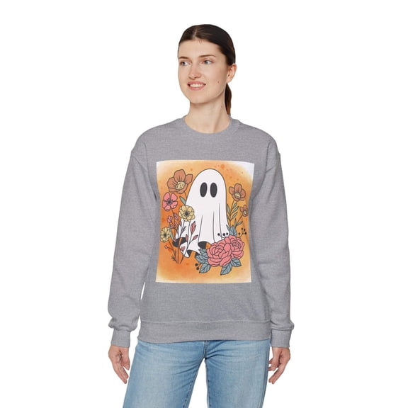 Ghosty Unisex Heavy Blend™ Crewneck Sweatshirt