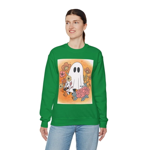 Ghosty Unisex Heavy Blend™ Crewneck Sweatshirt