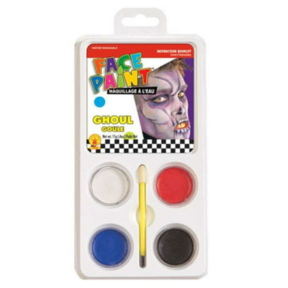 Ghoul Ghost or Zombie Costume Accessory 5-Piece Aqua Makeup Kit