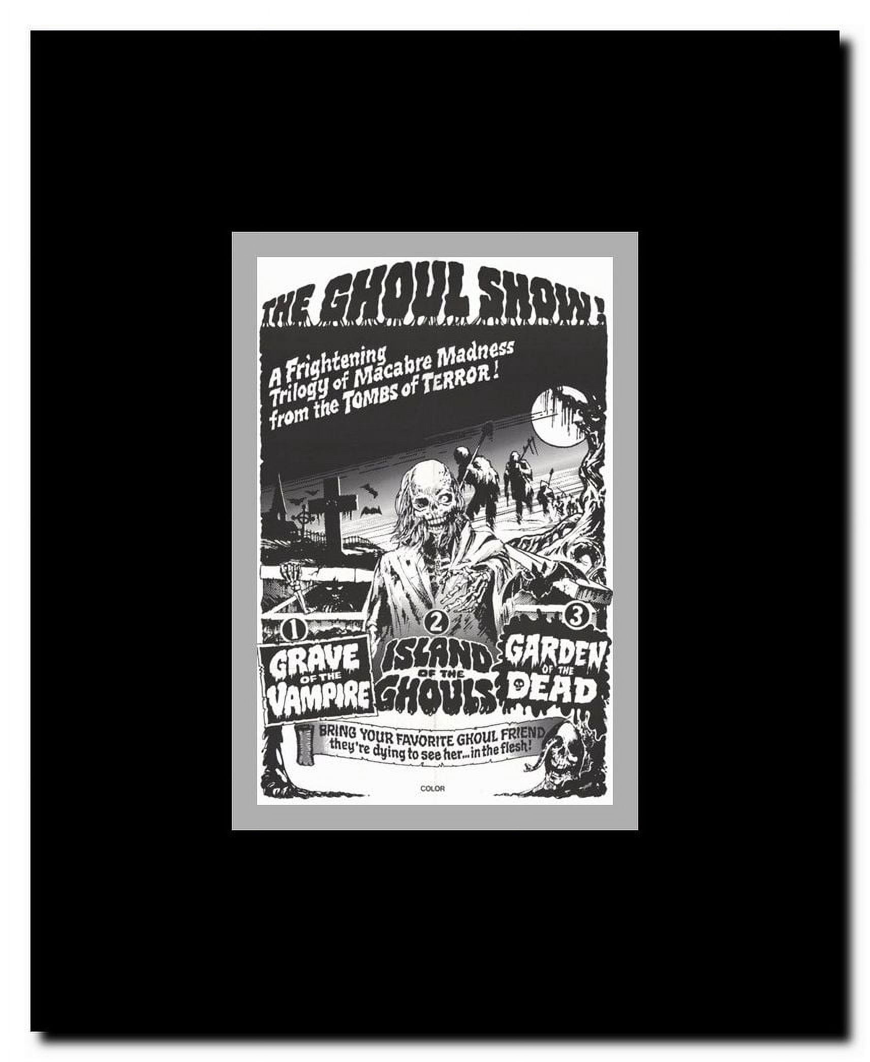 Ghoul Show Framed Movie Poster