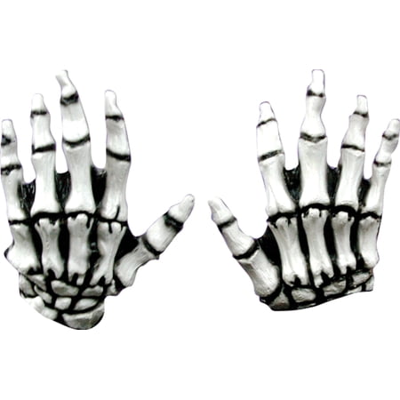White Skeleton Latex Child Halloween Accessory