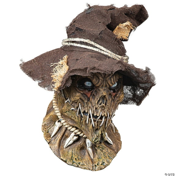 Ghoulish Productions Possessed Scarecrow Halloween Latex Mask